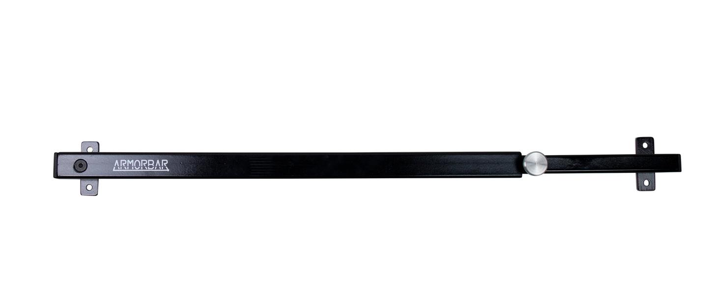 Armorbar- Door security Bar in Black